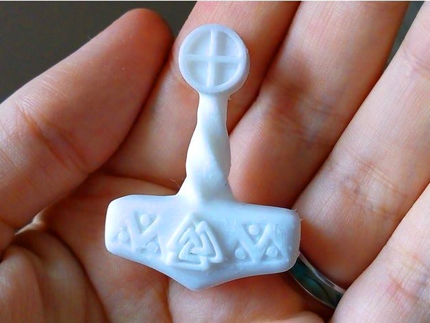 Mjolnir, Thor's hammer.
