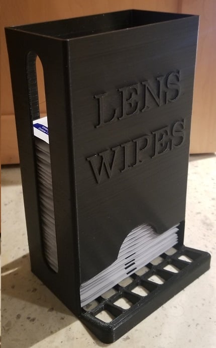 Lens Wipe Dispenser