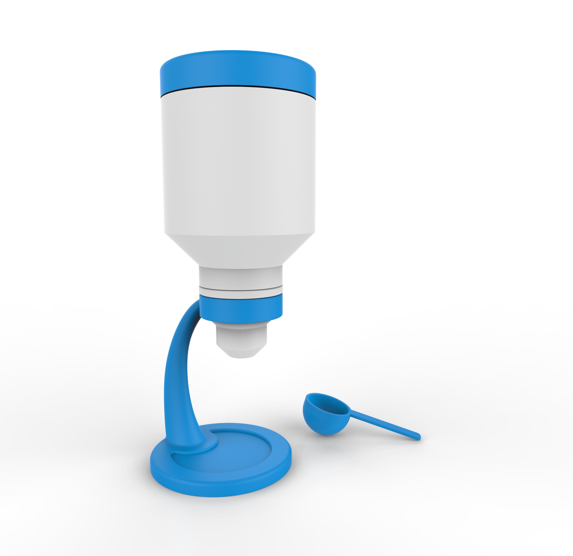 Automatic salt container