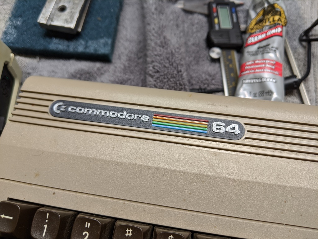 Commodore 64 label