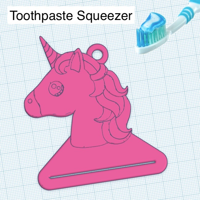 Unicorn Toothpaste Squeezer