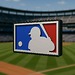 Logo MLB – Diseño decorativo y deportivo 3D model