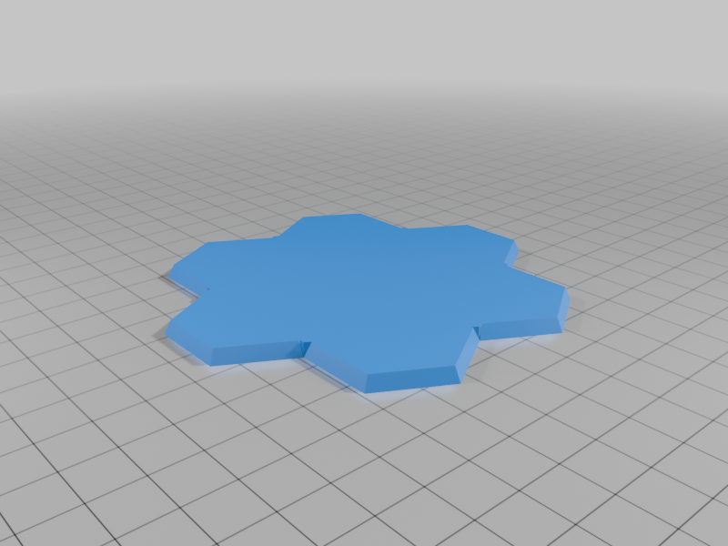 Hex Base 3x3 (Dropship Footprint style)