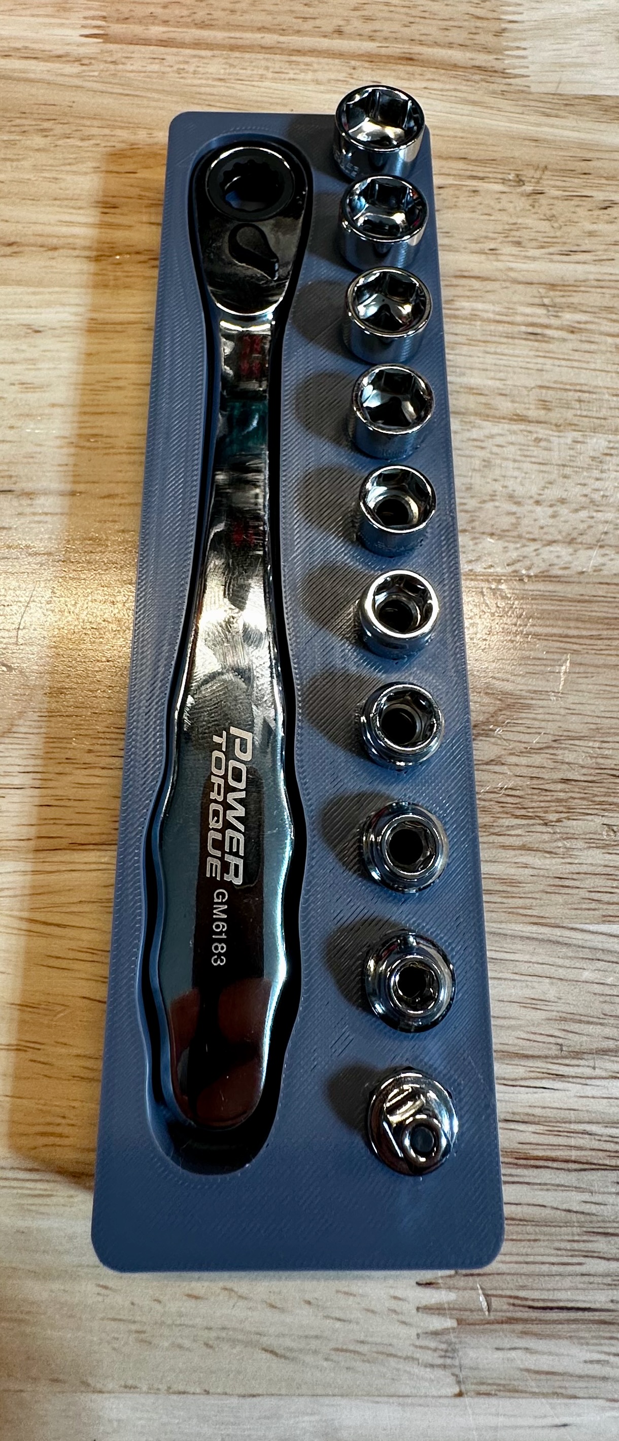 Power Torque Low Profile Socket Set Holder