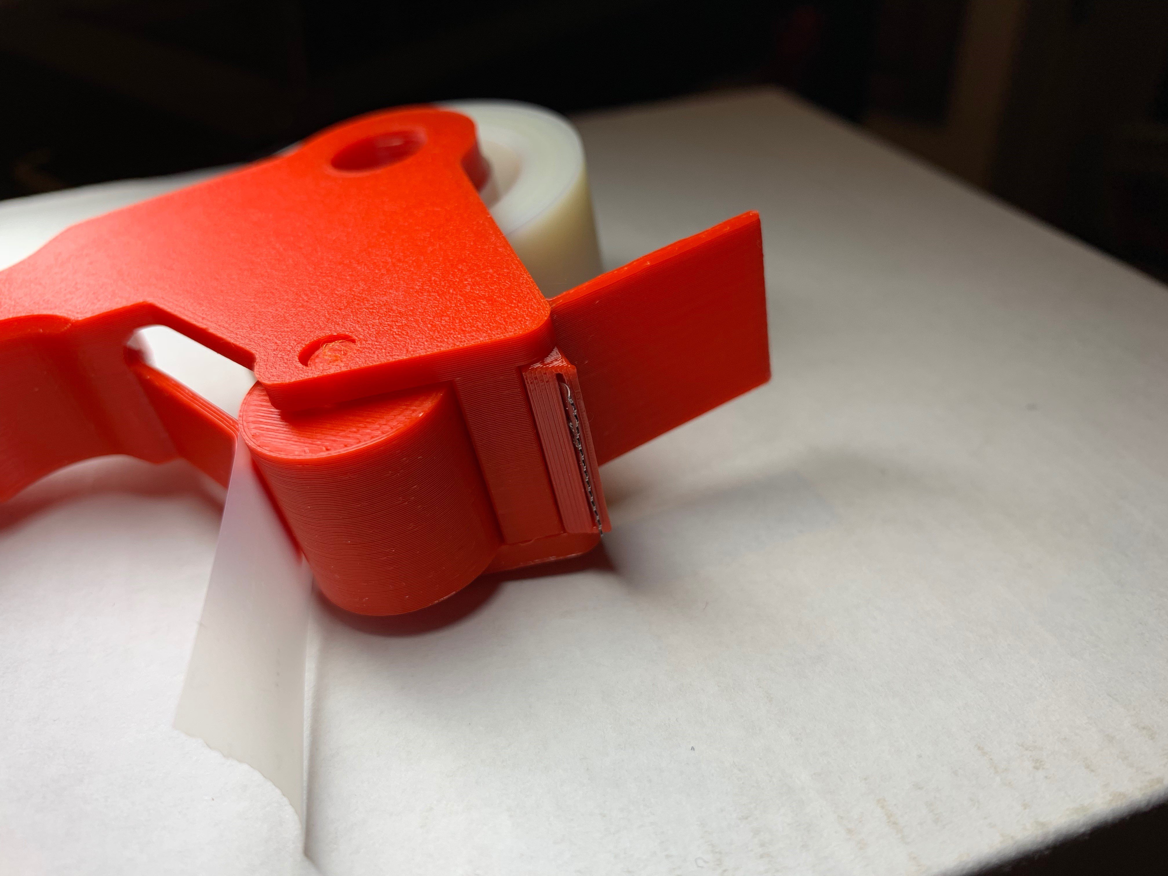 Mini Tape Gun - Cutter Strip Holder
