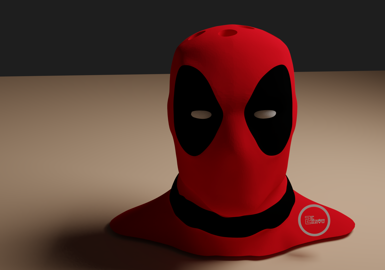Deadpool Bust Pen Holder (Multi Material Version)
