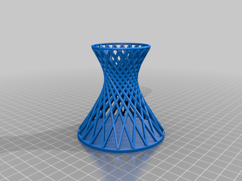 My Customized Cooling tower pen holder (parametric)