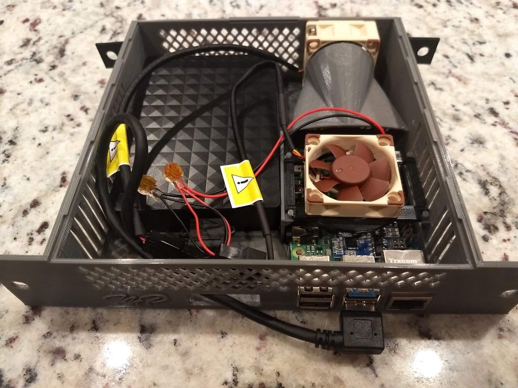 Raspberry Pi Mini Server 1U Case