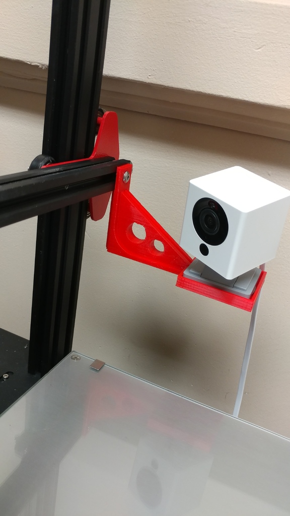 Anet ET4 Wyze cam V2 arm holder right side UPDATED