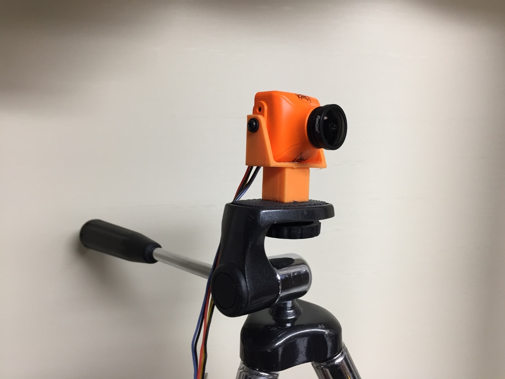 FPV Camera mount with tripod hole