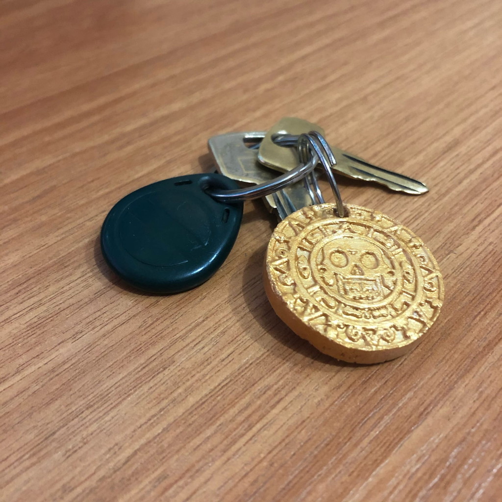Aztec Gold keychain