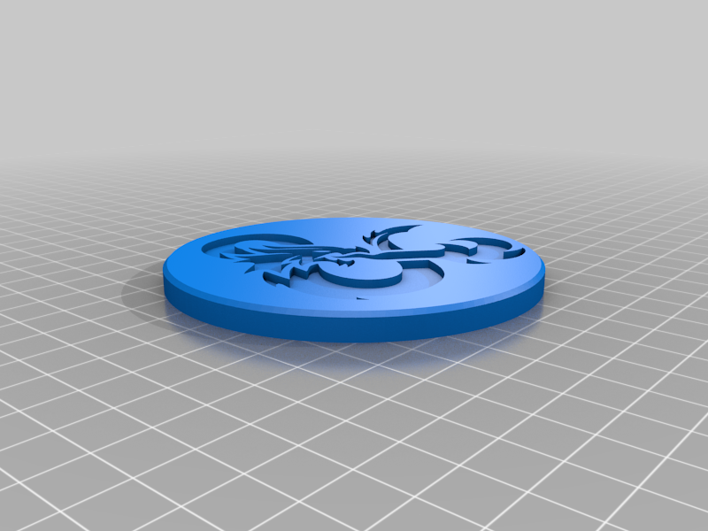 D&D Logo Coaster