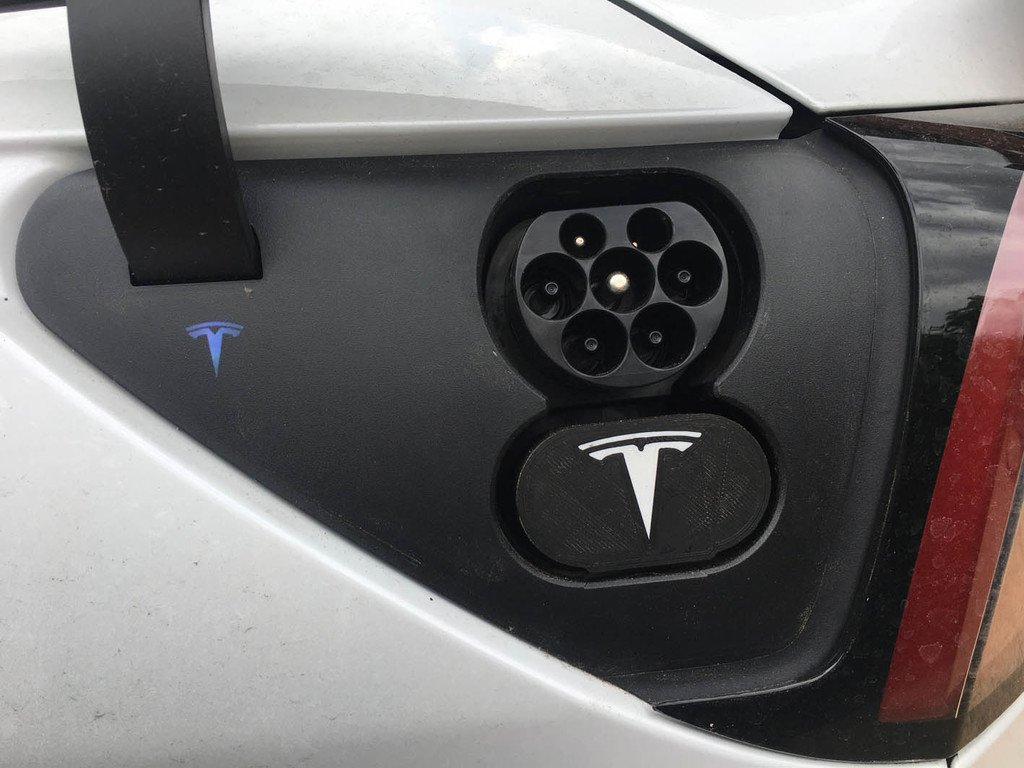 Tesla CCS cover bi-color