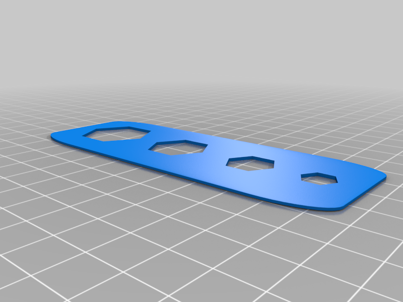 Hexagon Stencil (25mm, 20mm, 15mm, 10mm)