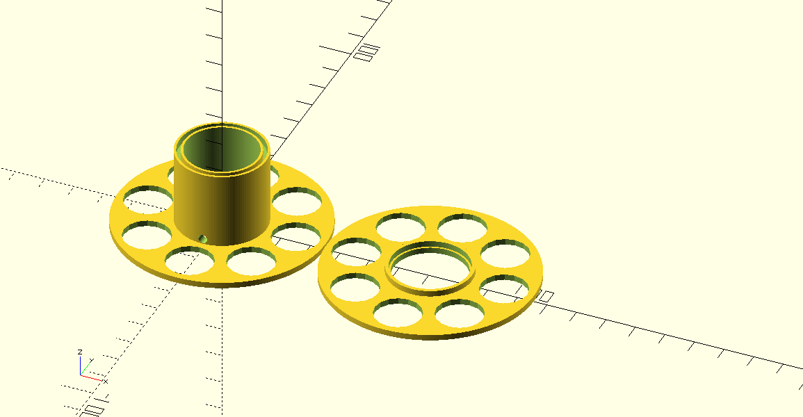 Remixed Customizable Wire Spool Holder Box / Dispenser