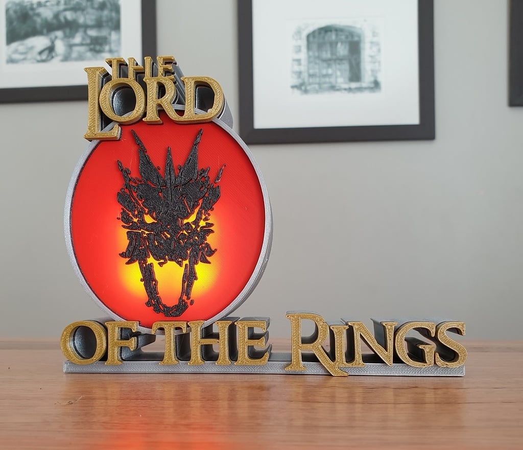 Lord of the Rings Lamp