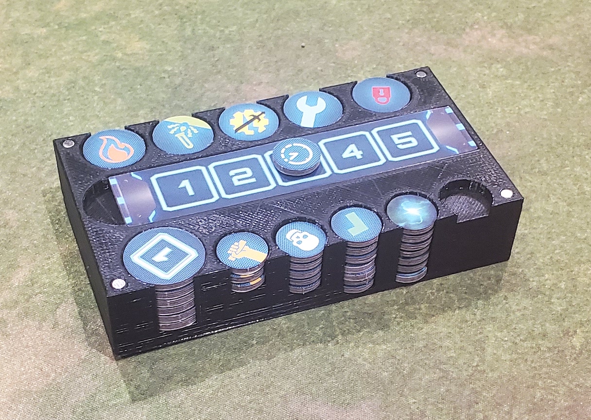 Warcaster Token Tray Box