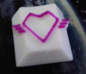 Sayonara Wild Hearts Keycap - Cherry MX