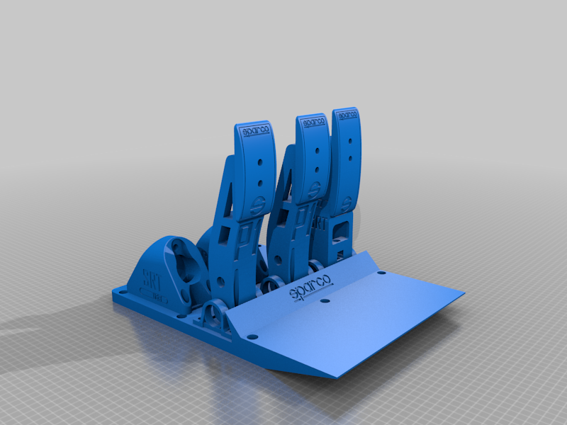 Stand plate for SRT 2 or 3 Pedals