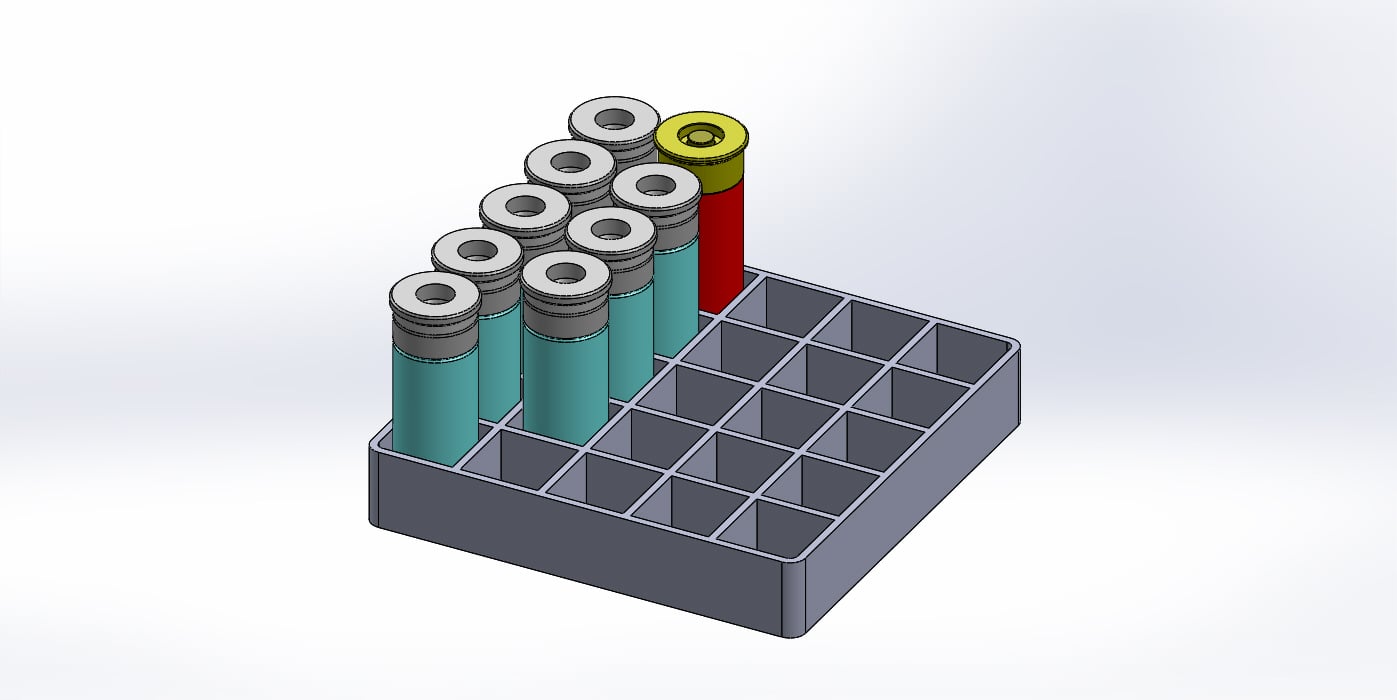 dummy shotgun shell & case