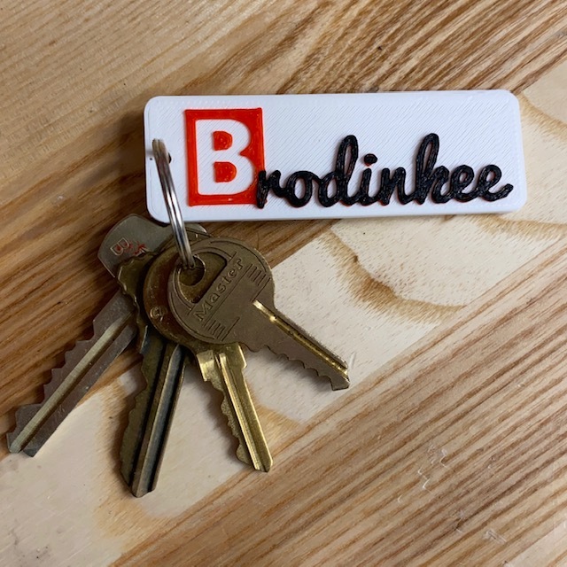 Brodinkee Keychain