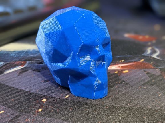 Low Poly Skull Reworked
