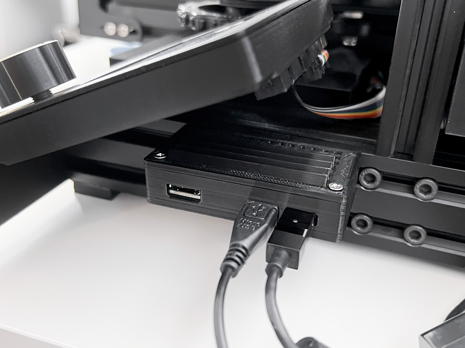OctoPi Zero 2W V-Slot Mounted Case