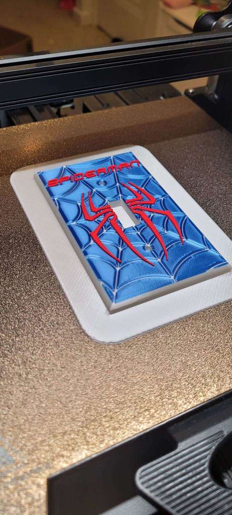 Spiderman Light Switch Cover