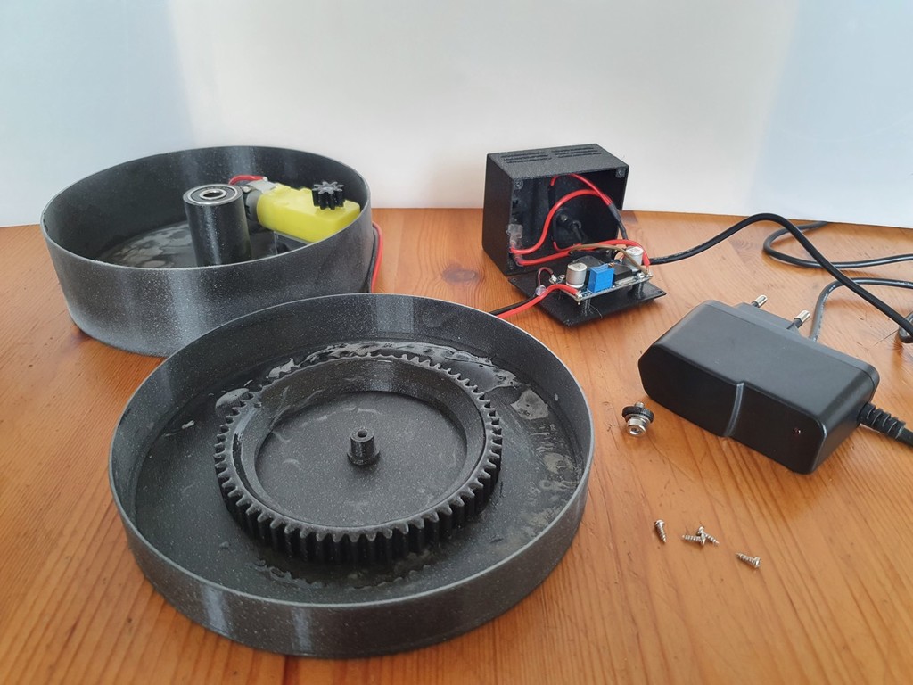 Turntable for Airbrush