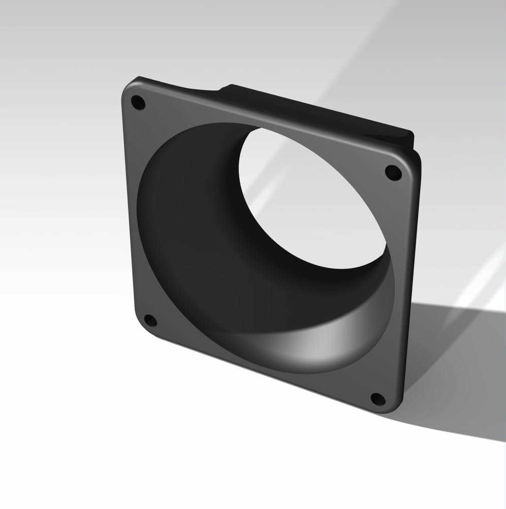 92mm Fan to 60mm Adapter for 3d upfitters enclosure