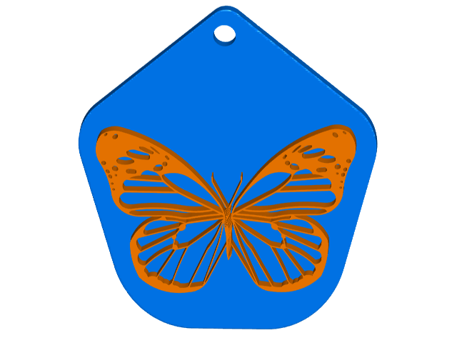 Wind Chime Upgrade – 3d Butterfly Sail – Wind Catcher