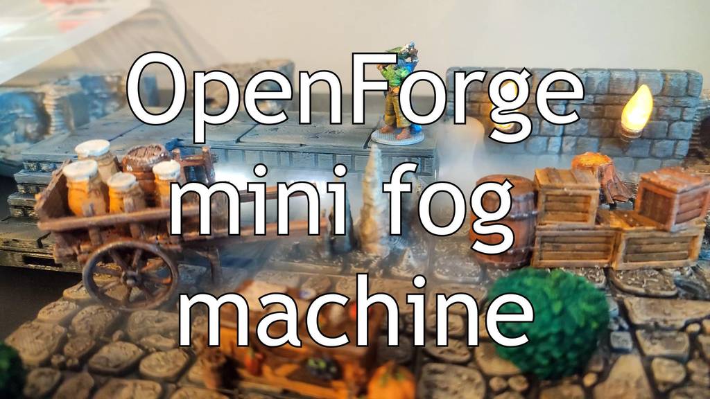 OpenForge 2.0 mini fog machine compatible