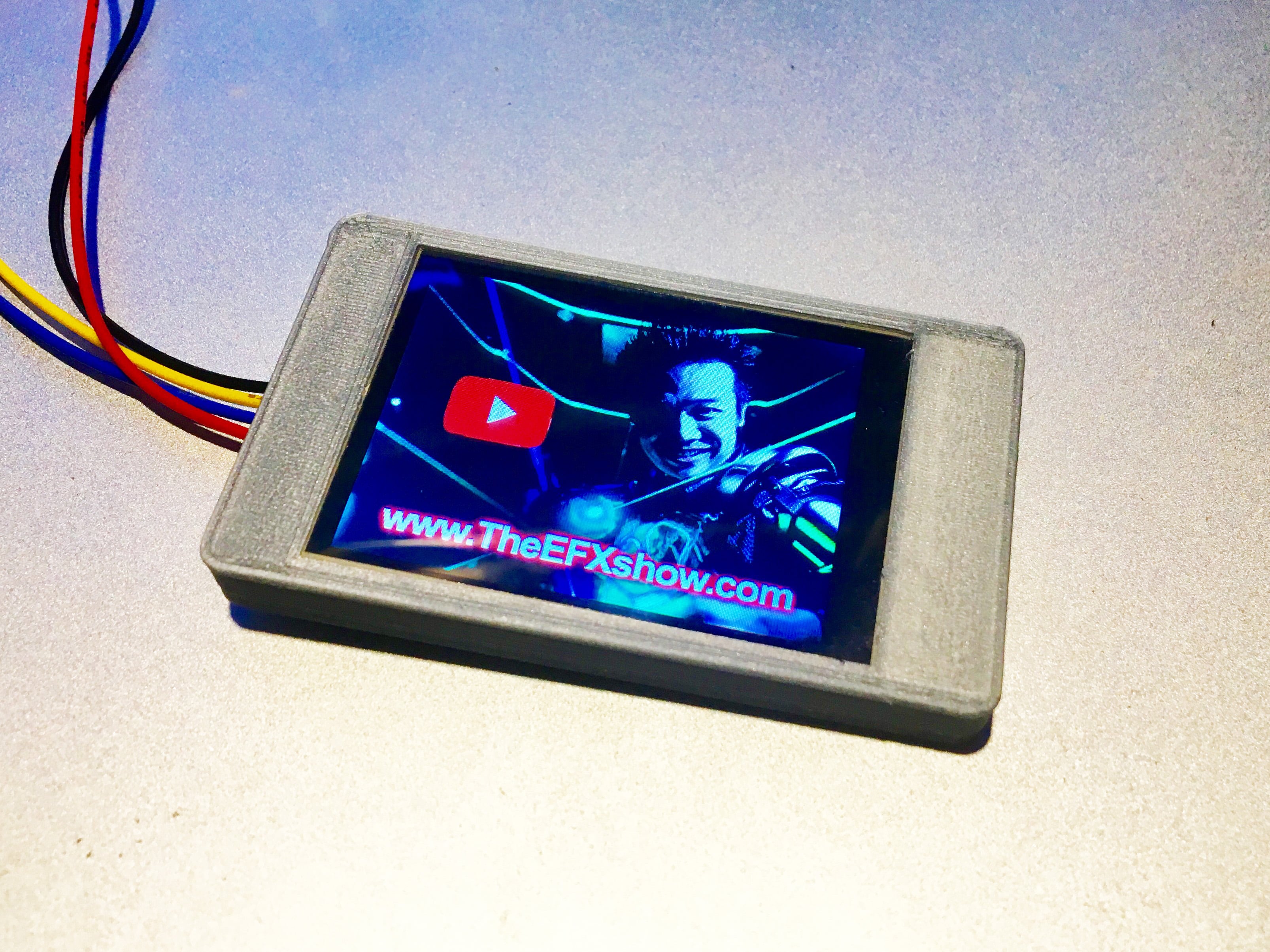 Clean & Slim Case for Nextion 2.4" Display Module