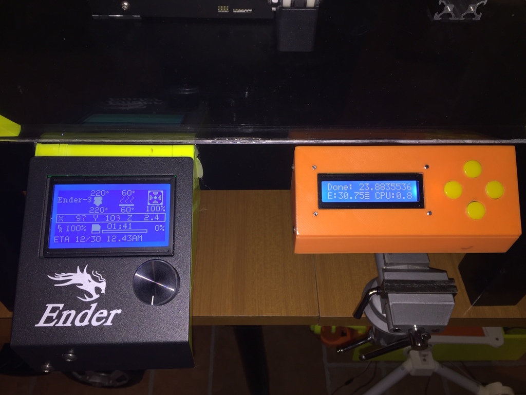 3D Printer Lack enclosure control panel