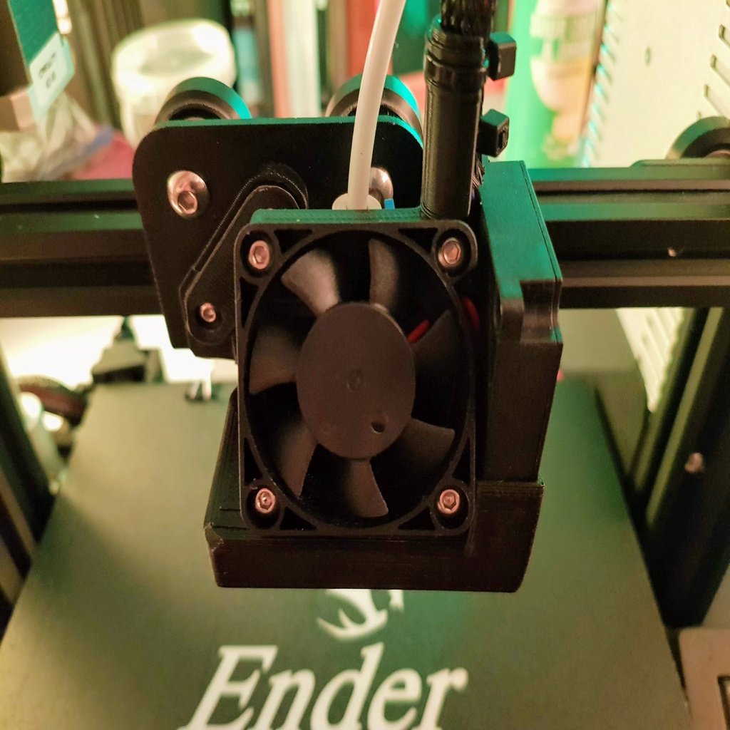 Hero Me Fan Duct for Ender 3 (2019) Full OEM. No other parts needed