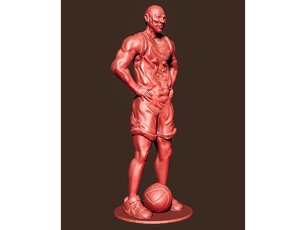 Michael Jordan 3D Figure