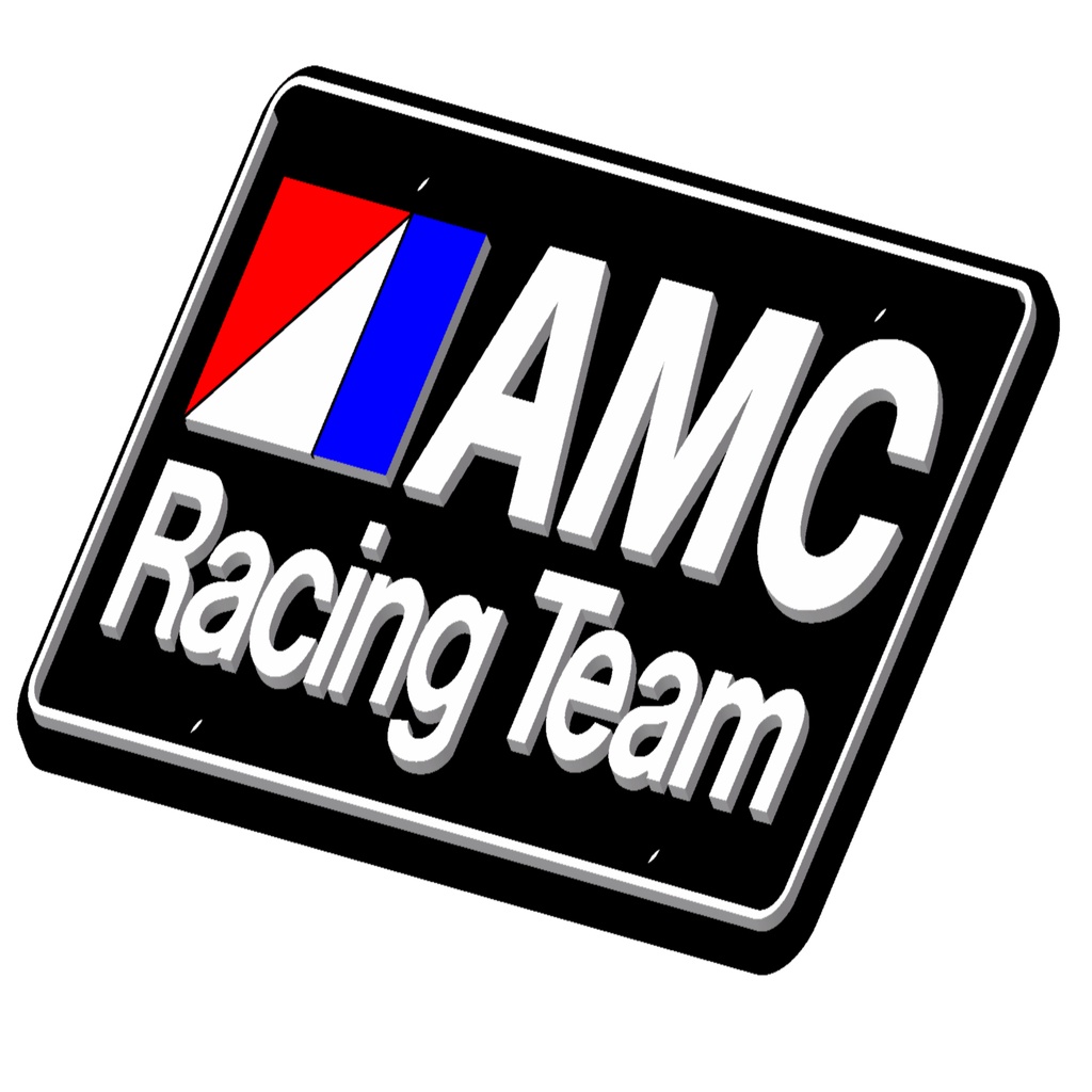 AMC Racing License Plate
