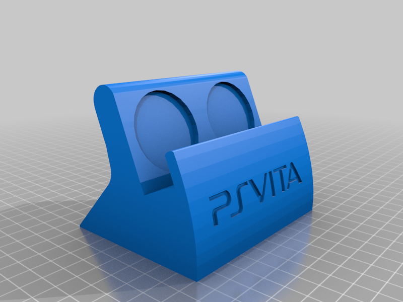 PS Vita 1000 charging dock stand (even more fixed geometry)