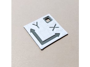  Dual Extruder XY Calibration Quick Print 3D model