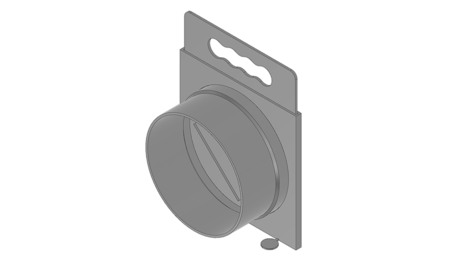 Manual Air Slide Damper for 110 mm Round Duct