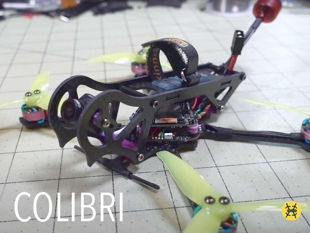 Colibri : 3 inch quadcopter frame