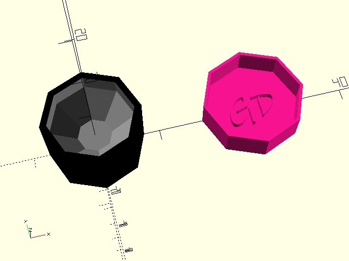Parametric Spherical Box with Lid