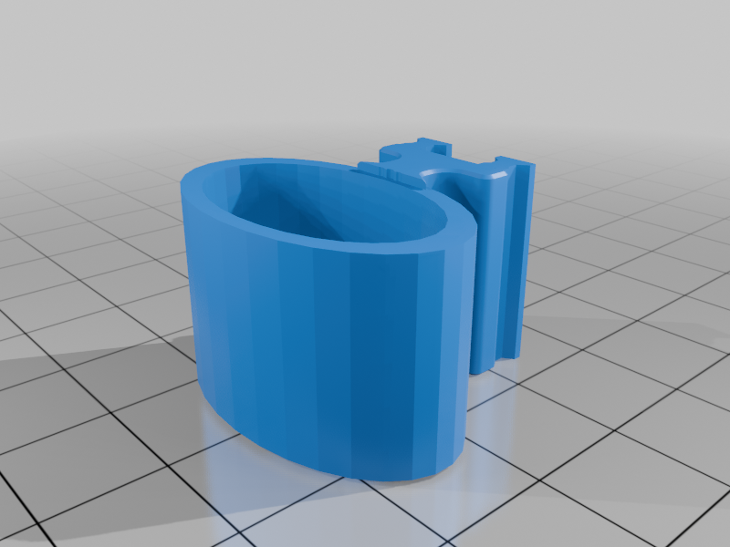Text Marker holder for A1 mini simple clip-on plotter pen holder