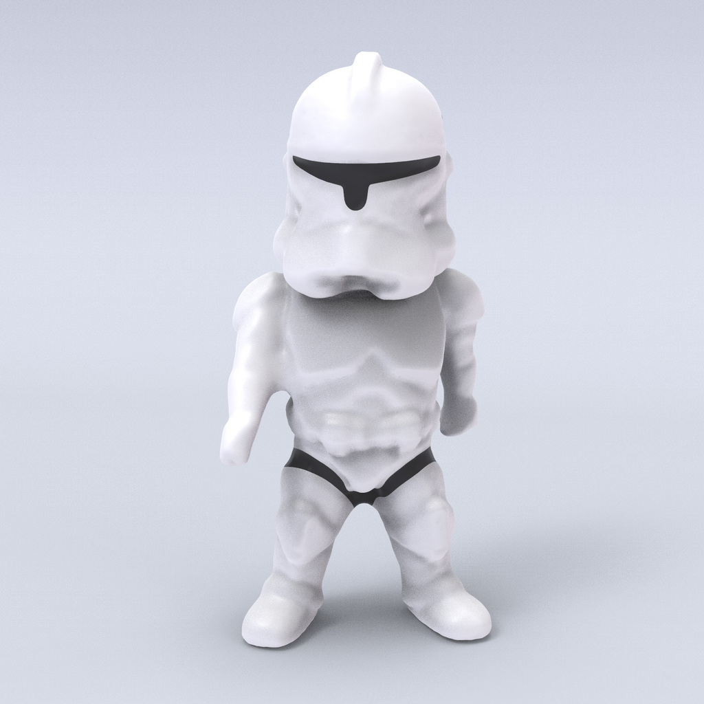 Stormtrooper team（generated by Revopoint POP）