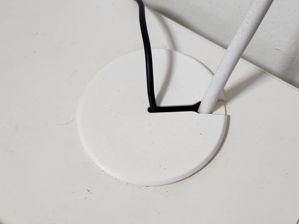 Cable Hole Cover for Ikea MICKE Desk