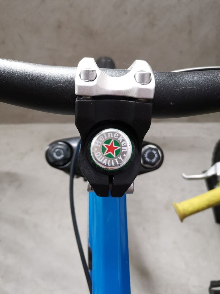 Bike stem bottle cap top cap - The tough one