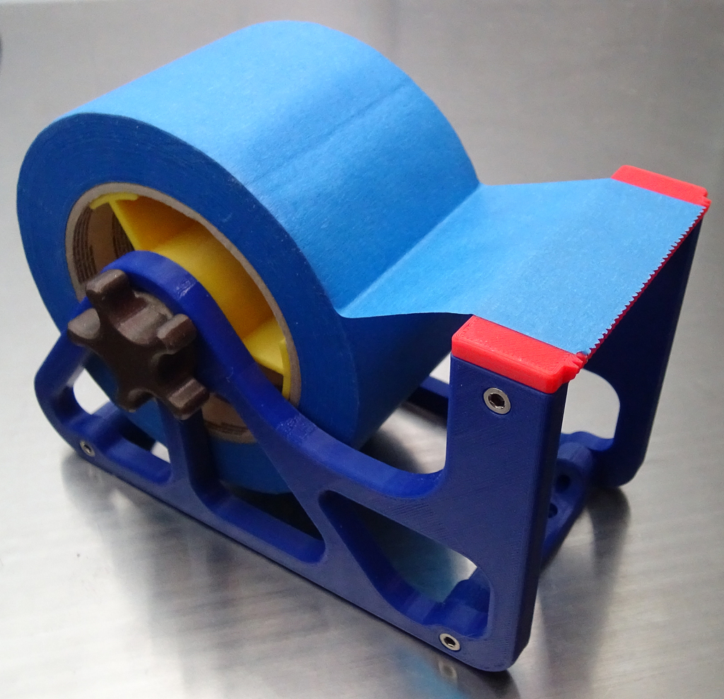Tape Dispenser, 3-inch Blue or Shipping Tape