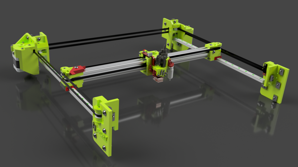 HevORT - Advanced DIY 3D Printer - XY Standard Gantry
