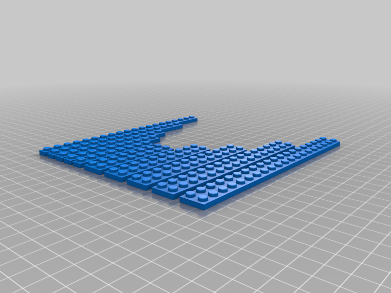 LEGO® compatible long plates