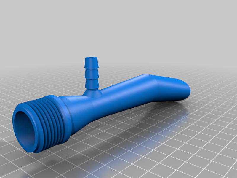 Venturi tube with 1/2’’, 3/4'' and 1'' thread